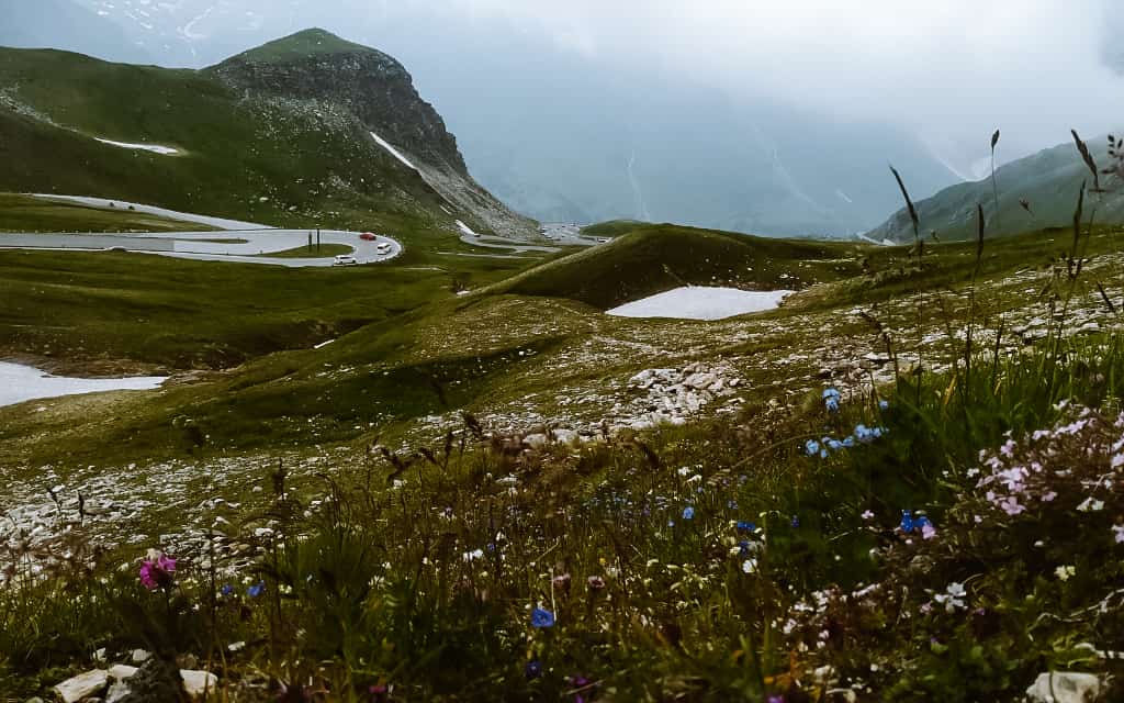 Grossglocknerská vysokohorská silnice / kam v rakouských Alpách
