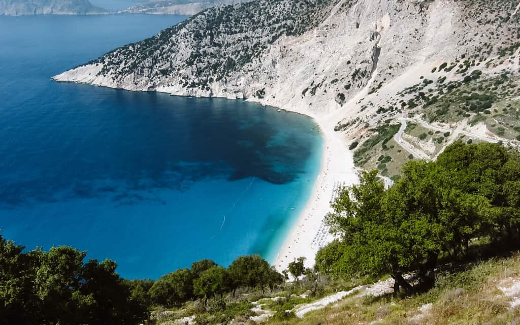 Pláž Myrtos, Kefalonia