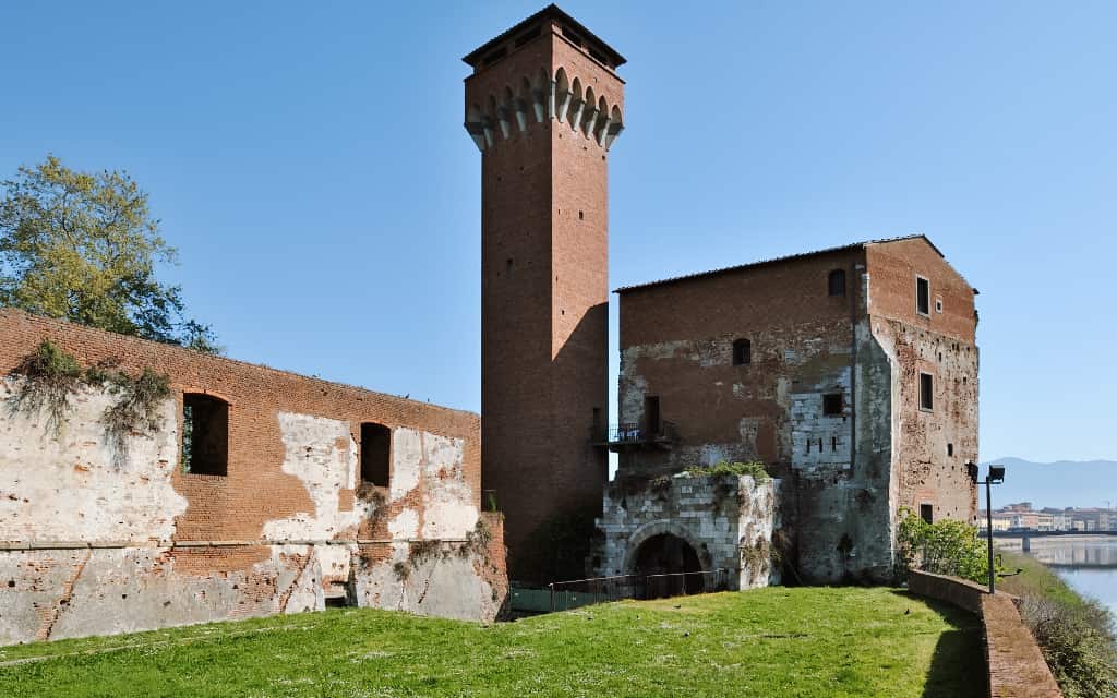 Torre della Cittadella Pisa Toskánsko