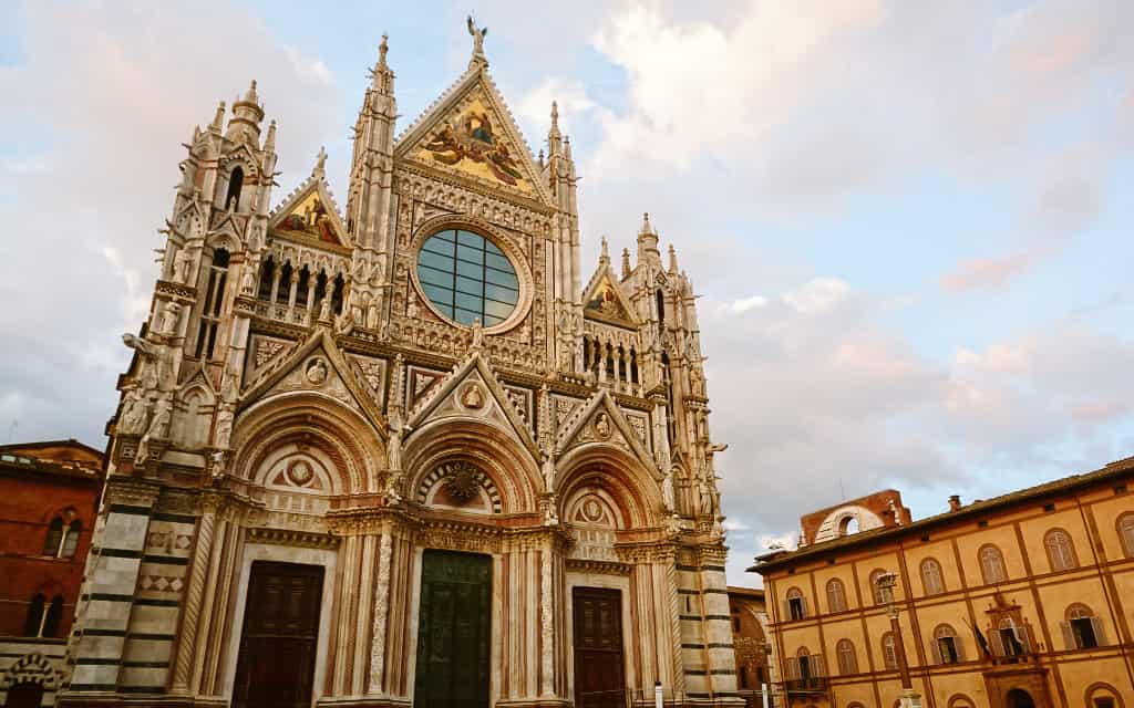 Siena Toskánsko - nejkrásnější města v Toskánsku