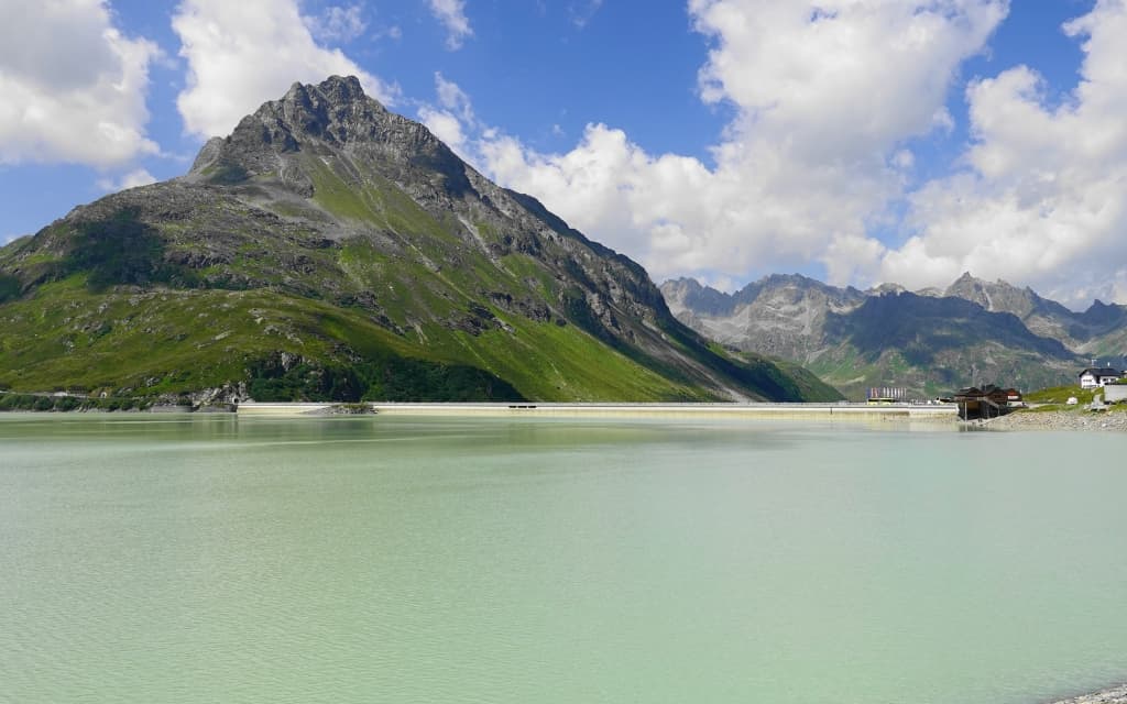 Silvretta Stausee, where to go in the Austrian Alps