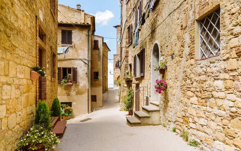 Volterra the most beautiful town in Tuscany