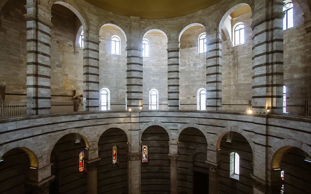 Baptisterium Pisa / Pisa Itálie Toskánsko