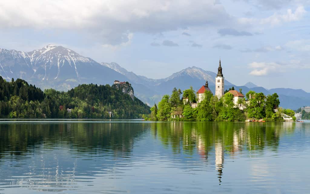 Bledské jezero Slovinsko