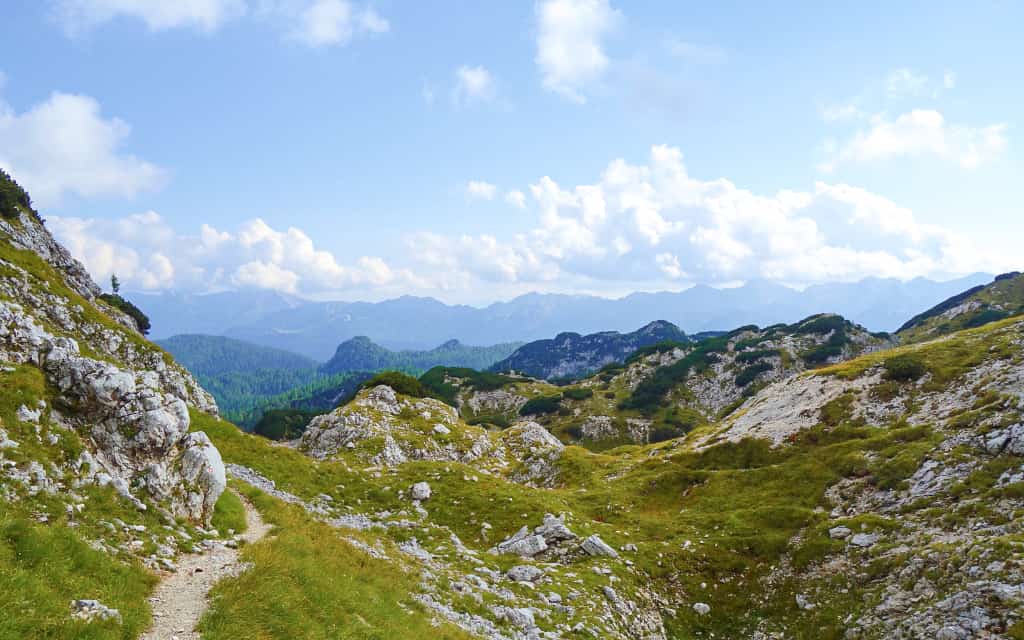 Dolina triglavských jezer Triglavský národní park Slovinsko