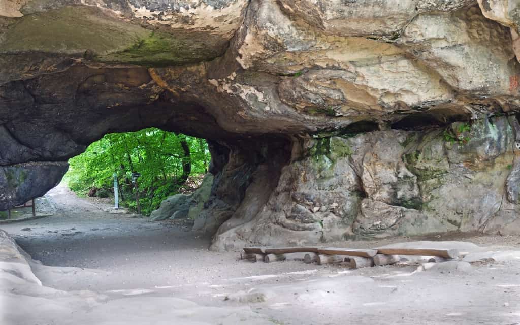 jeskyně Kuhtall, Saské Švýcarsko