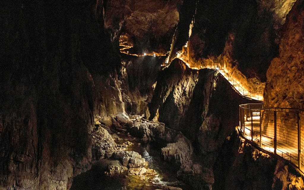 Škocjanské jeskyně, kam na Slovinsku