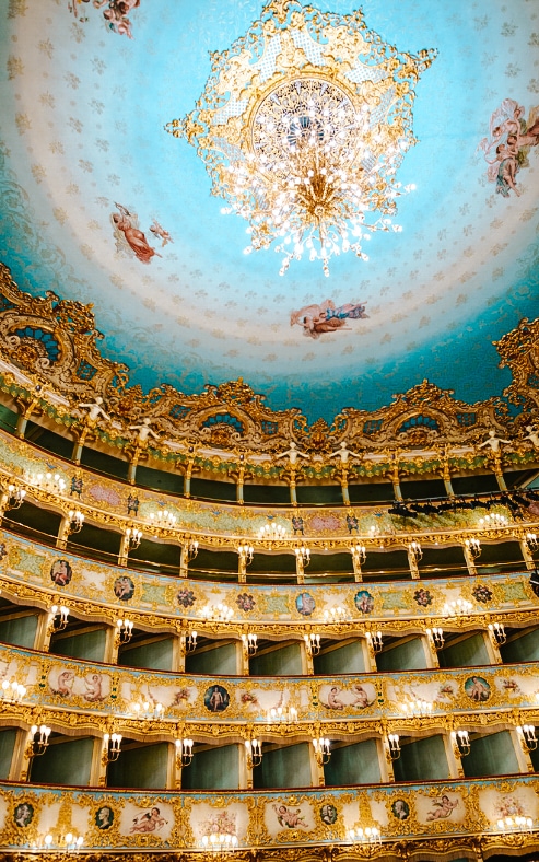 Benátky Teatro La Fenice / Benátky za 2 dny
