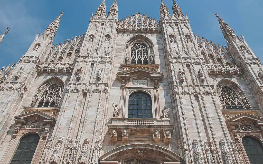 Duomo v Miláně / co navštívit v severní Itálii