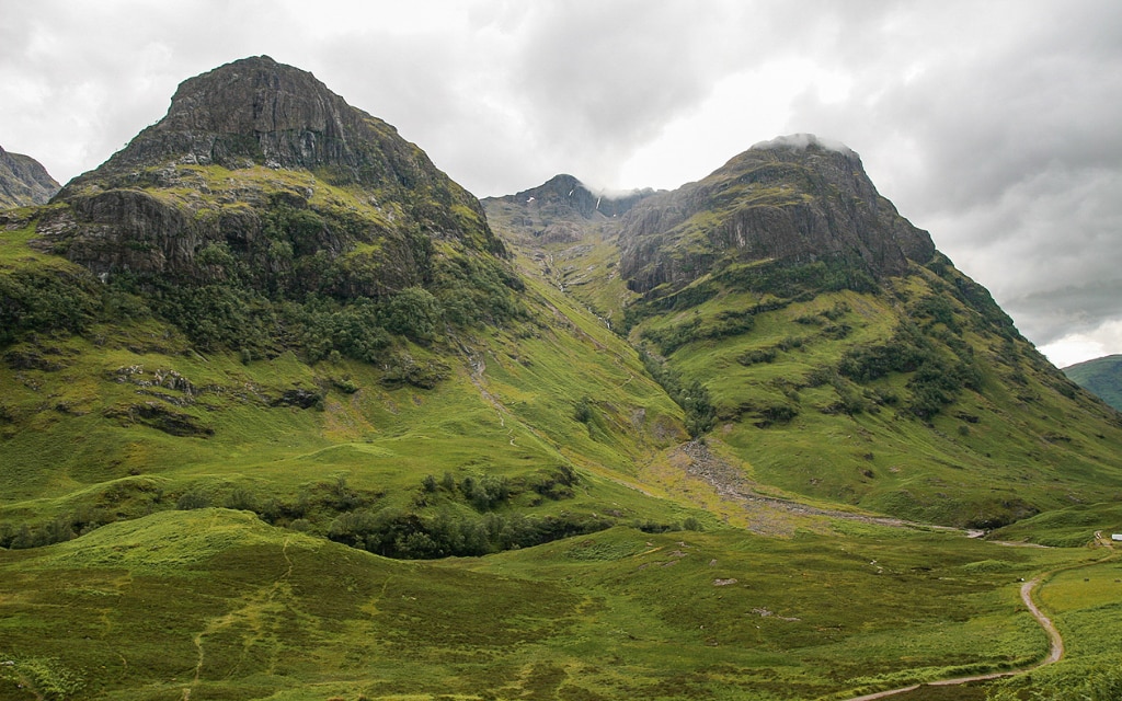 Glen Coe / nejkrásnější místa Skotska