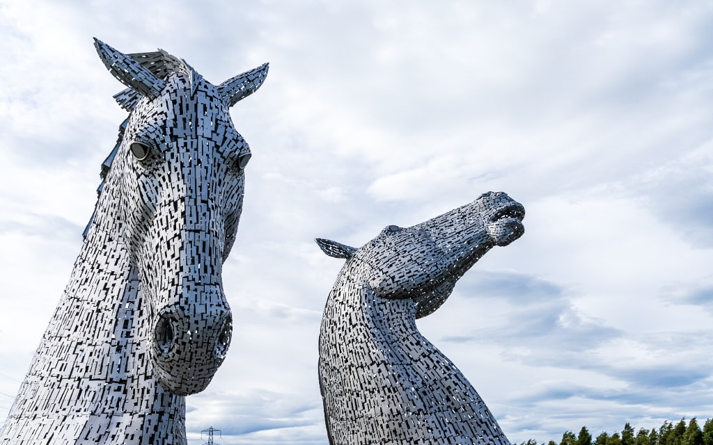 The Kelpies / co vidět ve Skotsku