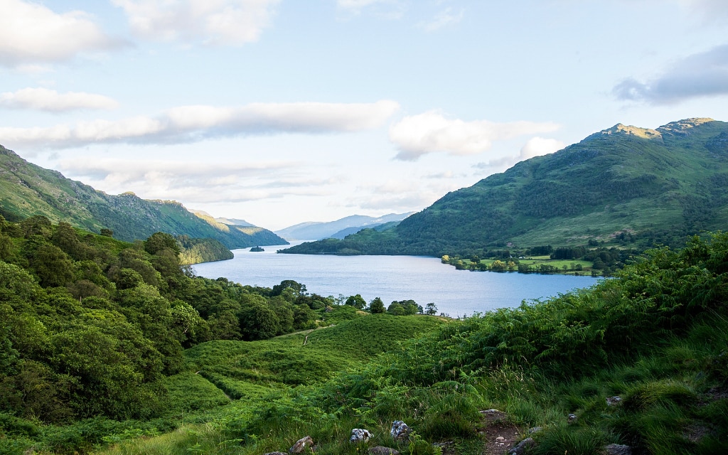 Loch Lomond / kam ve Skotsku
