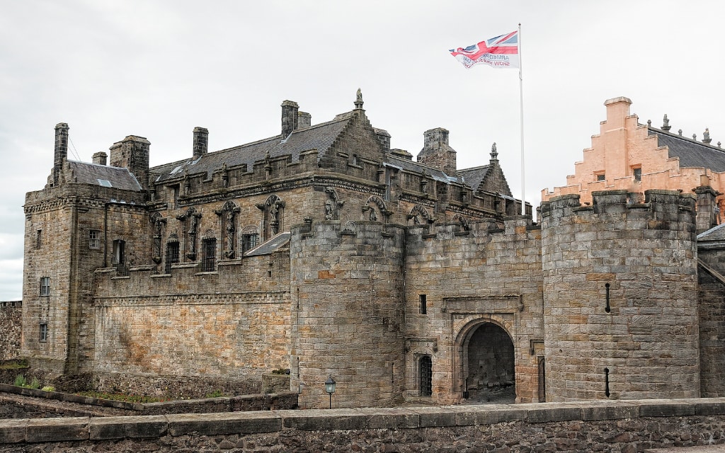 hrad Stirling Skotsko