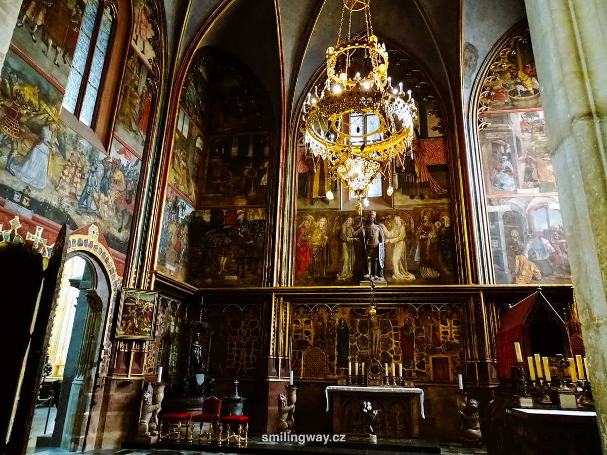 Svatováclavská kaple Pražský hrad
