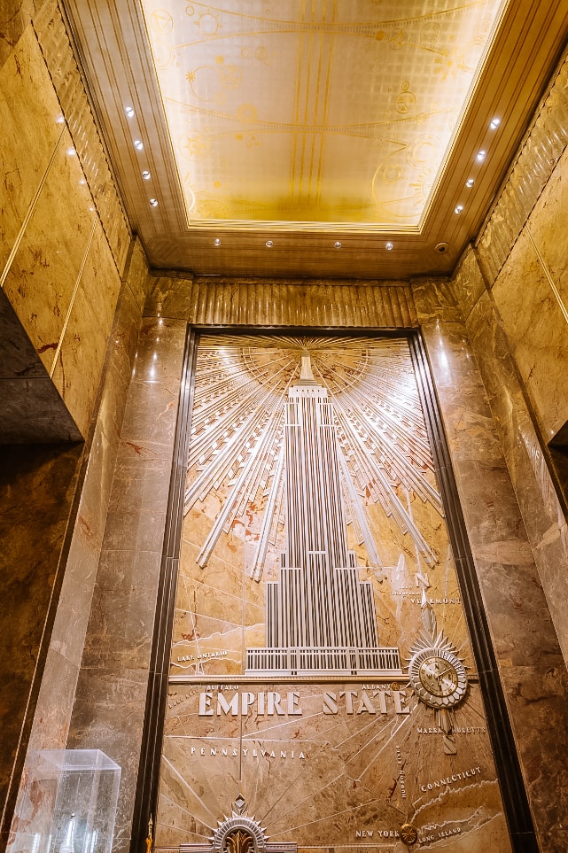 Empire State Building interiér