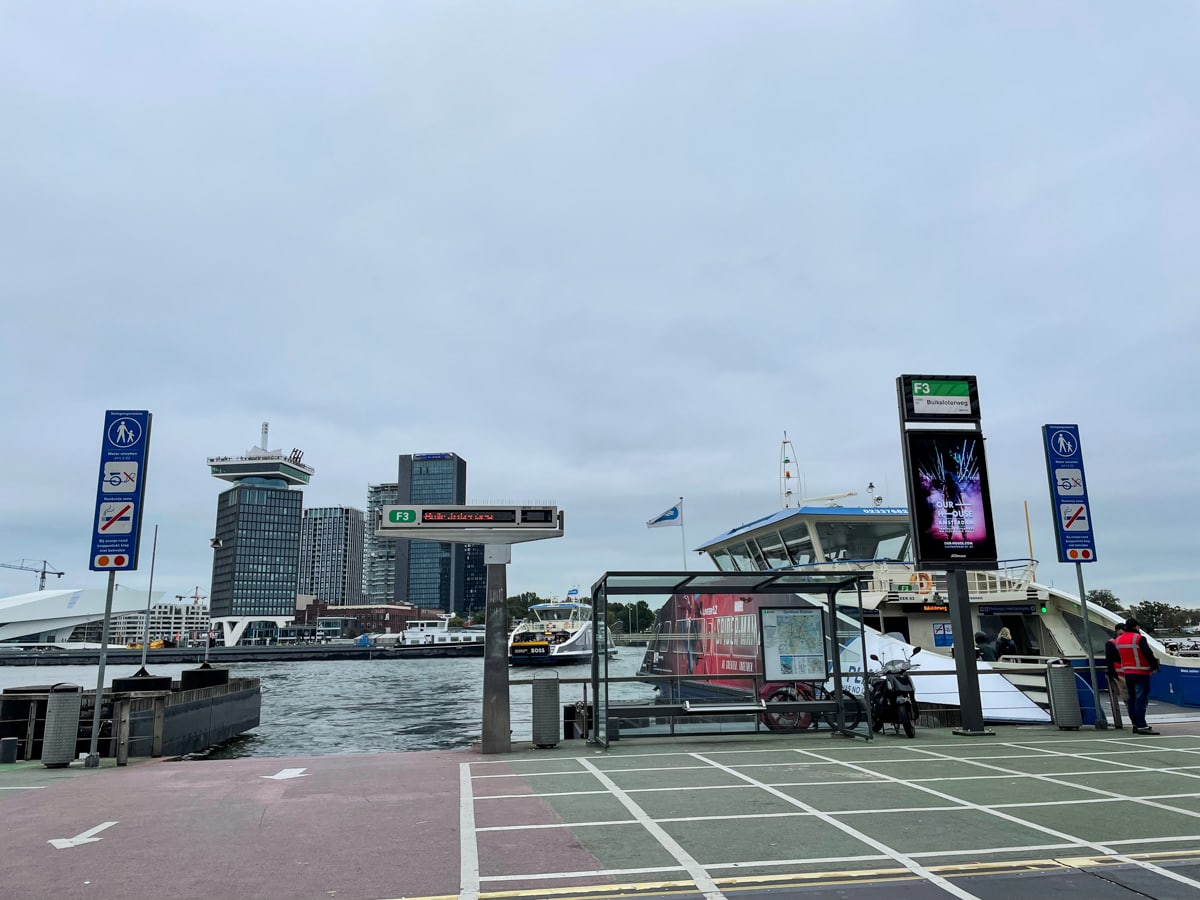 Amsterdam Centraal ferry  