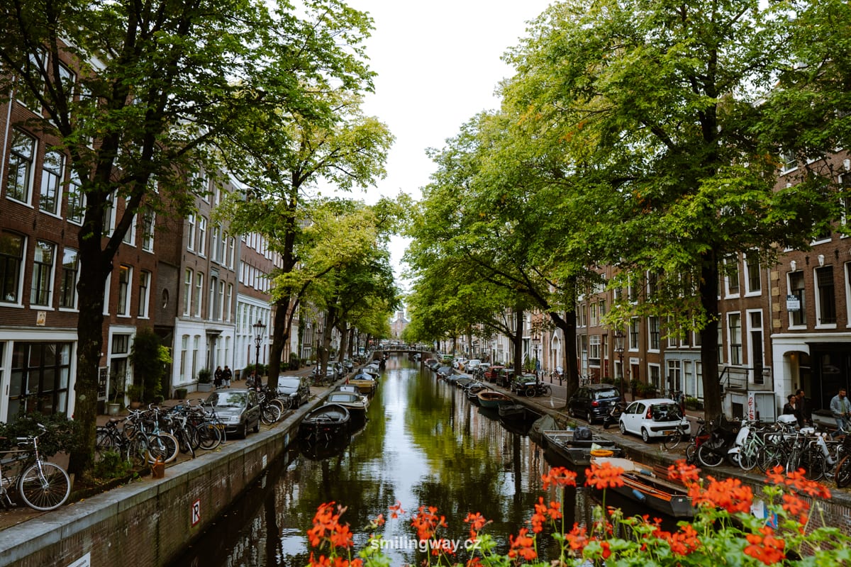Amsterdam kanály Jordaan