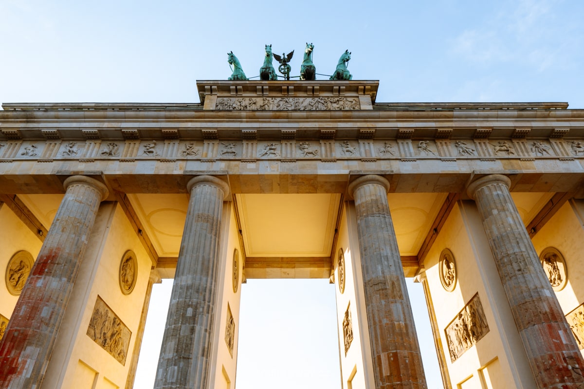 Braniborská brána Berlín / co navštívit v Berlíně