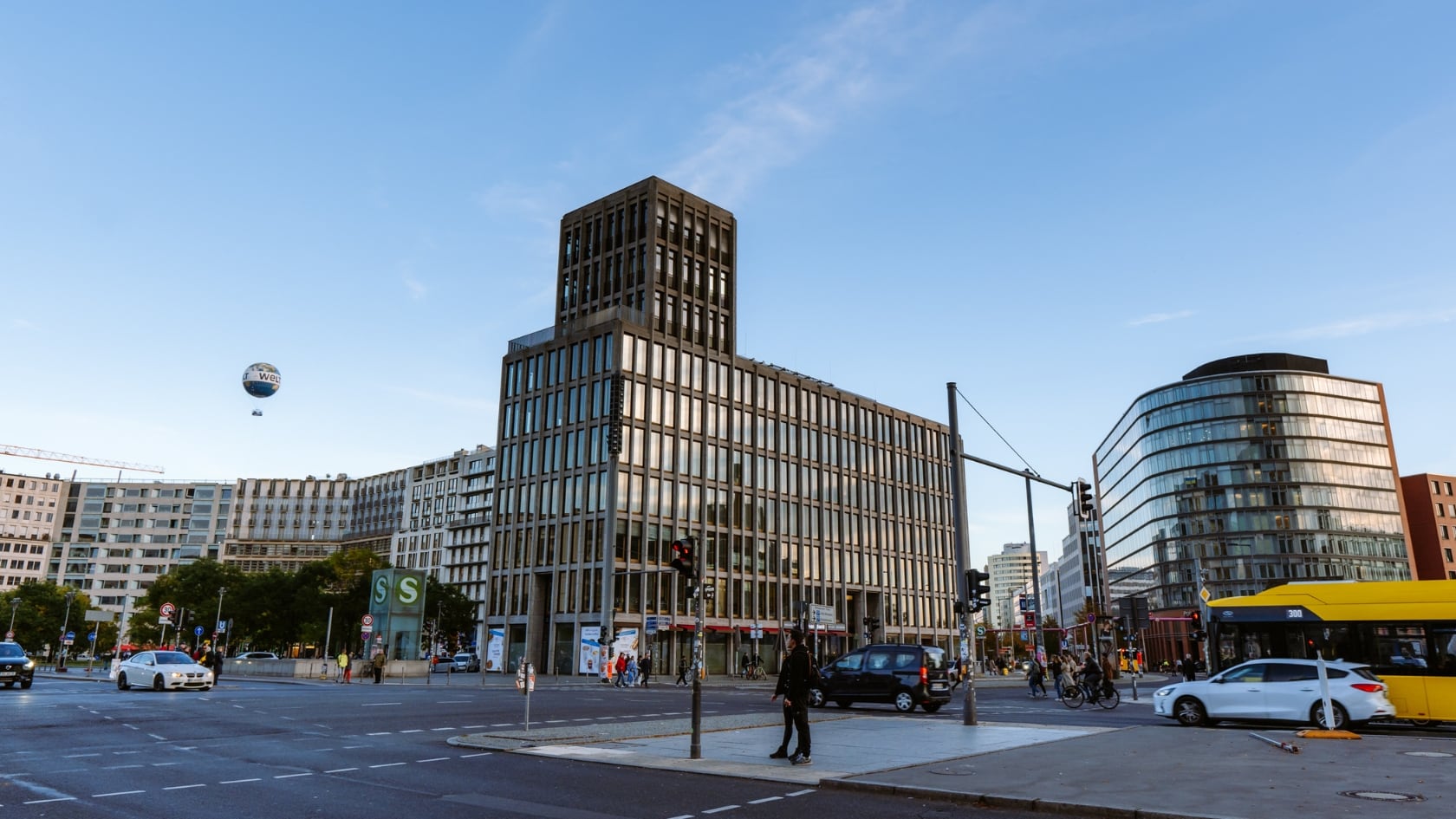 Berlín doprava - Postupimské náměstí