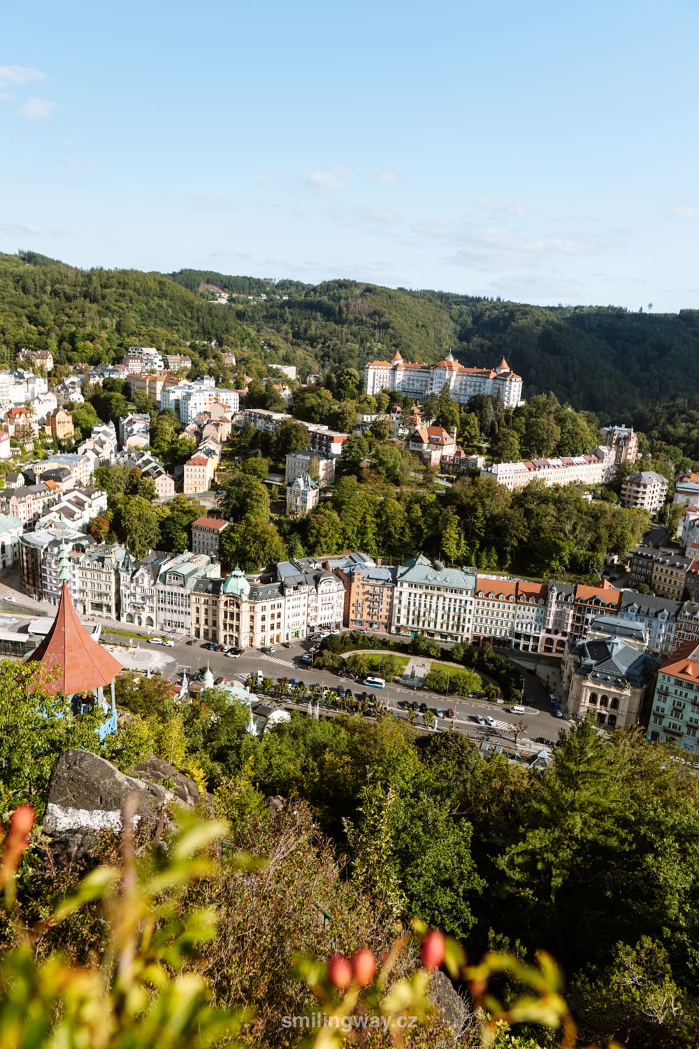 vyhlídka Petra Velikého Karlovy Vary