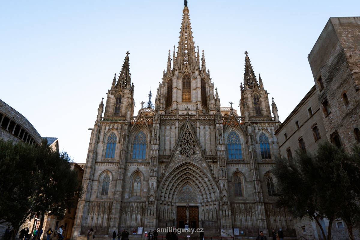 barcelonská katedrála  / kam v barceloně za 4 dny