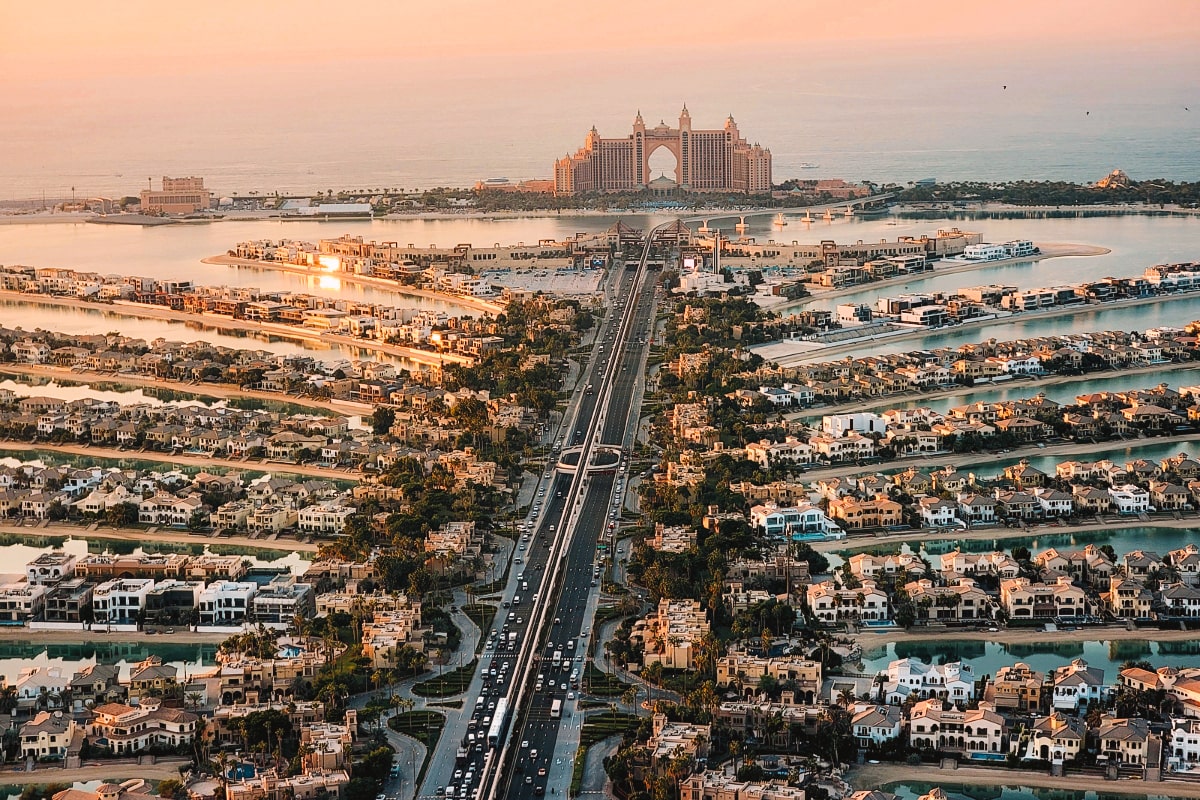 The View at the Palm s výhledem na Palm Jumeirah / kam v Dubaji
