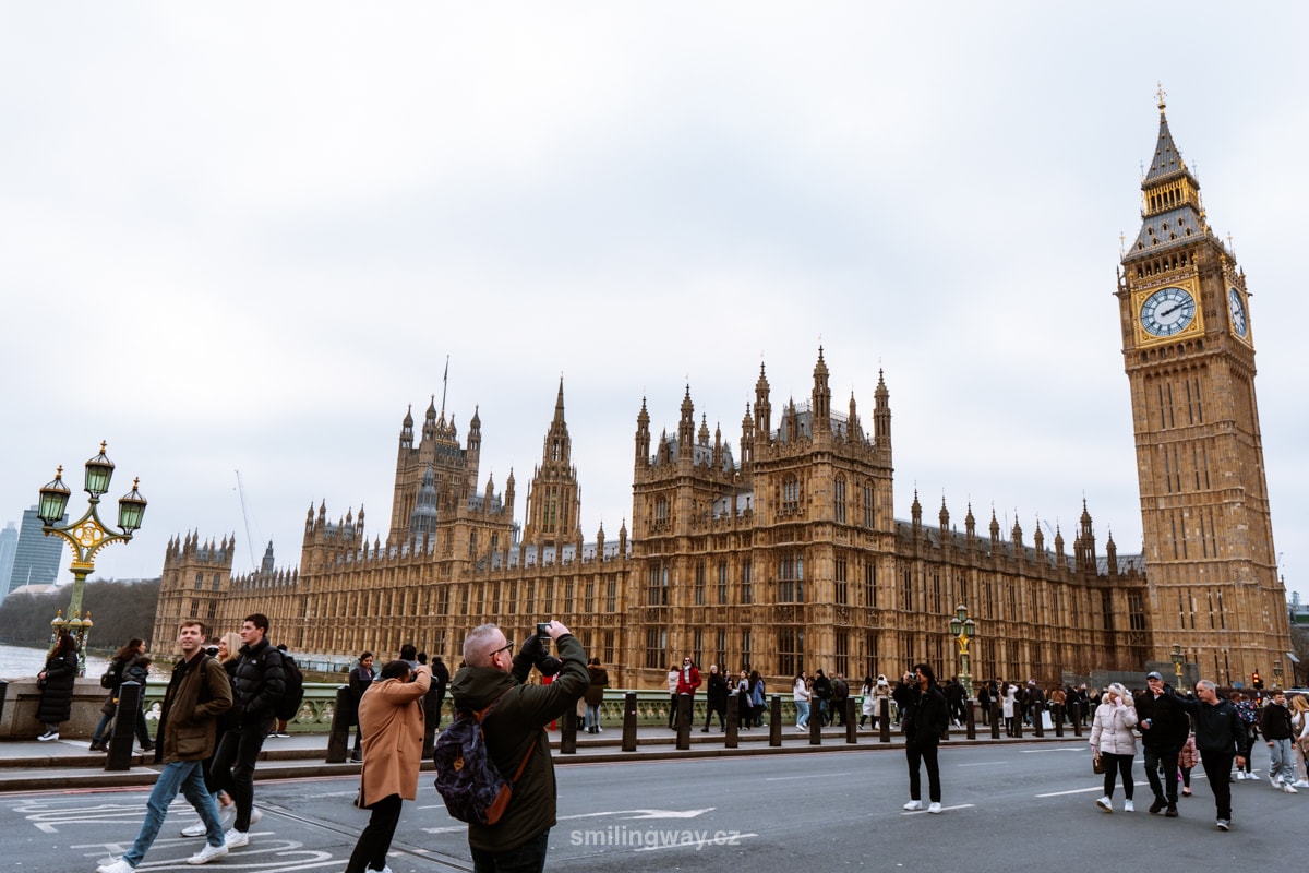 westminsterský palác londýn / kam v londýně za 5 dní
