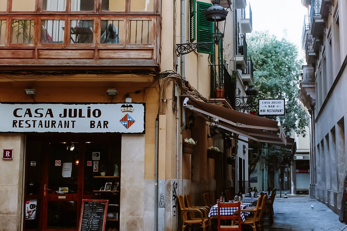 kam na jídlo Palma de Mallorca