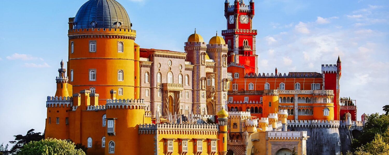 palác Pena Sintra Portugalsko