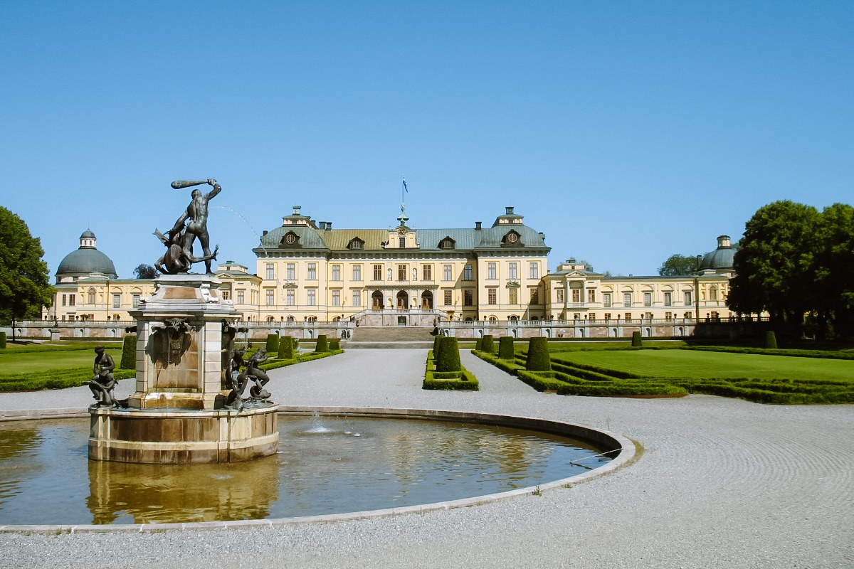 palác Drottningholm stockholm