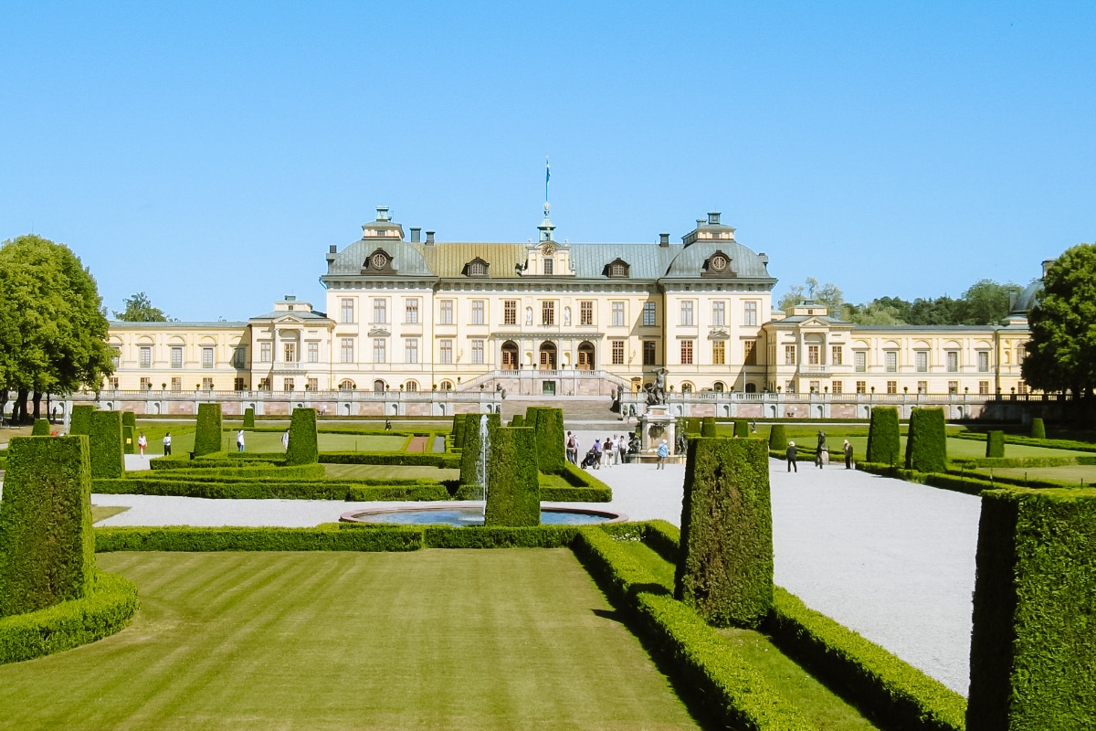 palác Drottningholm stockholm