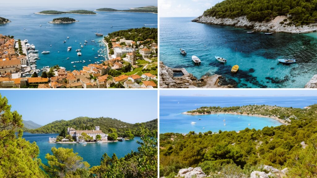 ostrovy v chorvatsku, kam na dovolenou