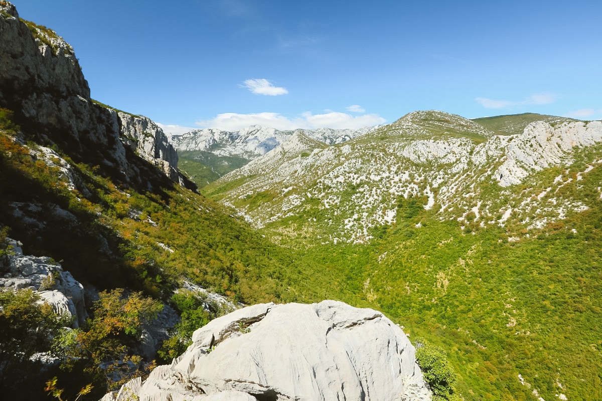 paklenica np chorvatko the most beautiful places
