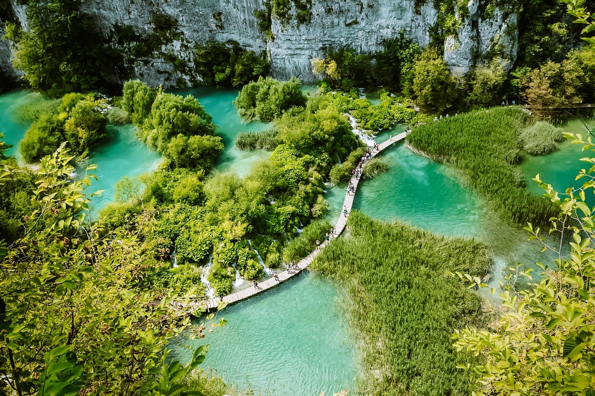 Plitvická jezera - chorvatsko bez cestovky