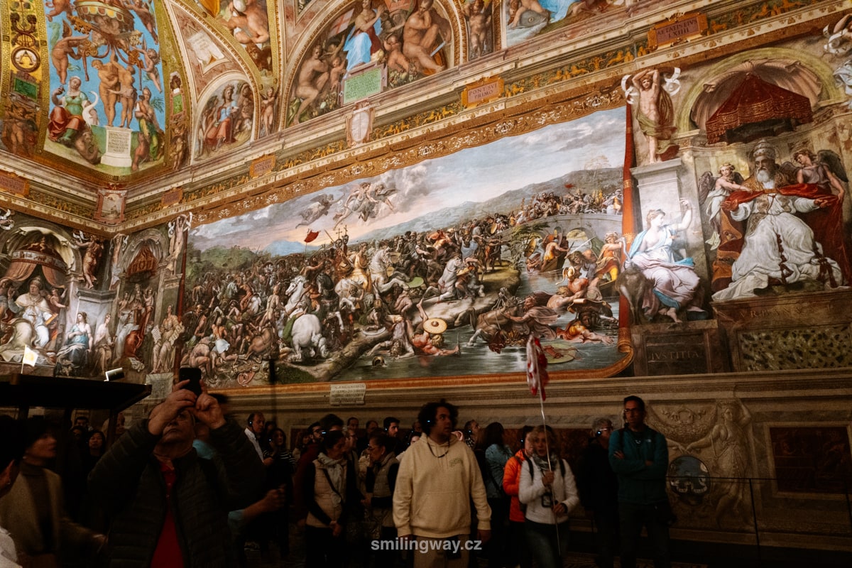 Rafaelovy pokoje Vatikánská muzea 