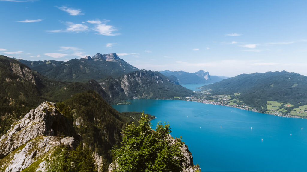 nejkrásnější jezera v rakousku