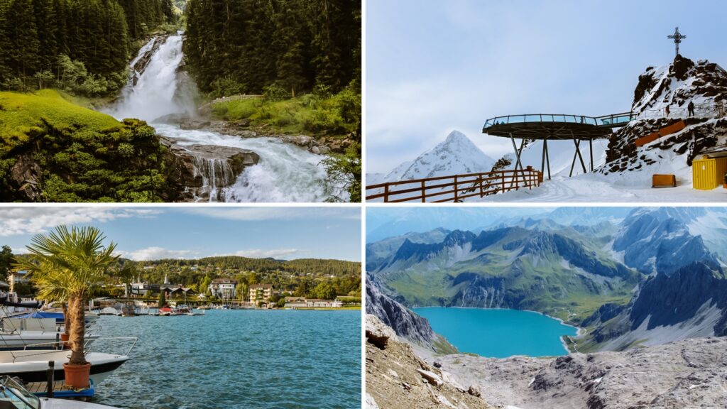 nejkrásnější místa v rakouských Alpách