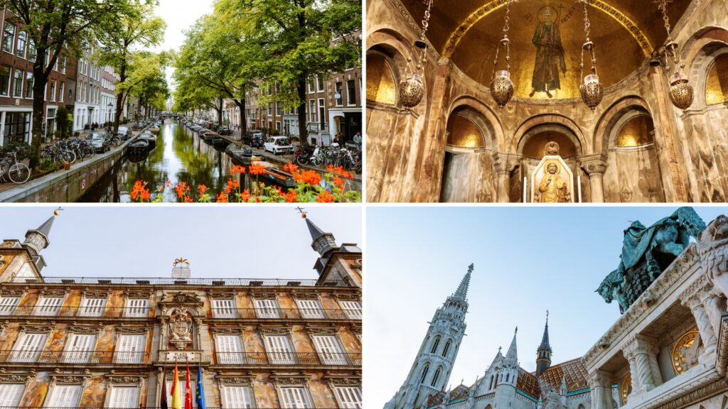 nejkrásnější města v Evropě