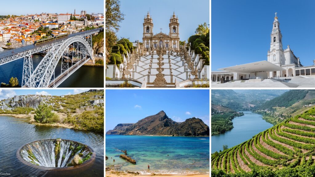 nejkrásnější místa, co navštívit v Portugalsku