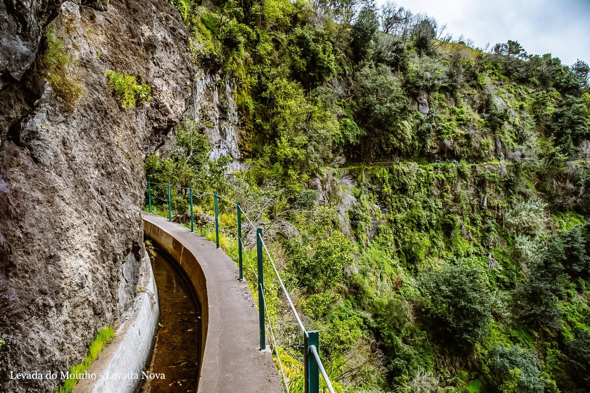 levada nova nejkrásnější levády na Madeiře