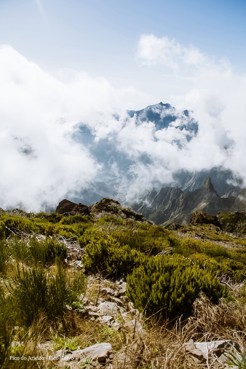 Pico do Arieiro - Pico Ruivo co navštívit na Madeiře