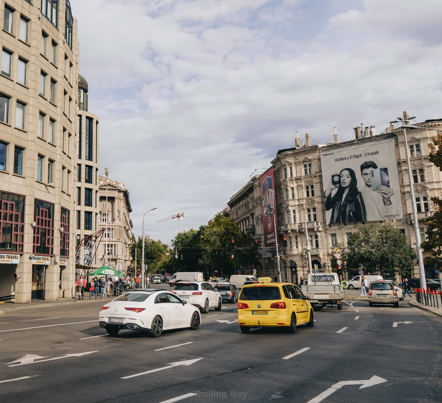 Andrássyho třída v Budapešti