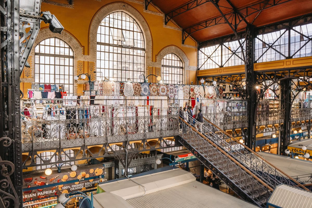Centrální tržnice v Budapešti