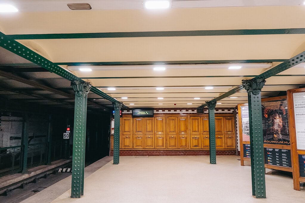 Metro v Budapešti historická linka M1 v Budapešti