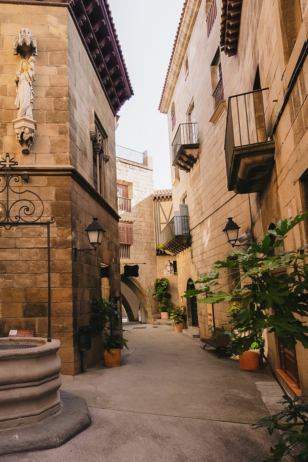 Poble Espanyol - Barcelona za 3 dny itinerář
