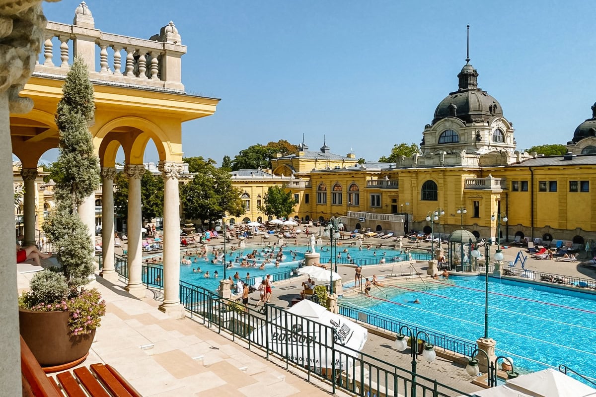 Lázně Szechényi Budapešť