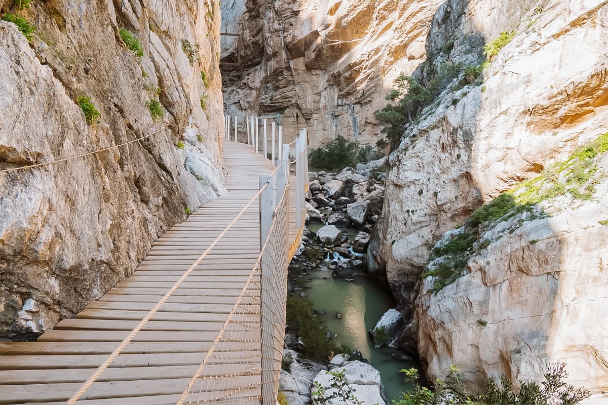 jak navštívit Caminito del Rey v Andalusii ve Španělsku