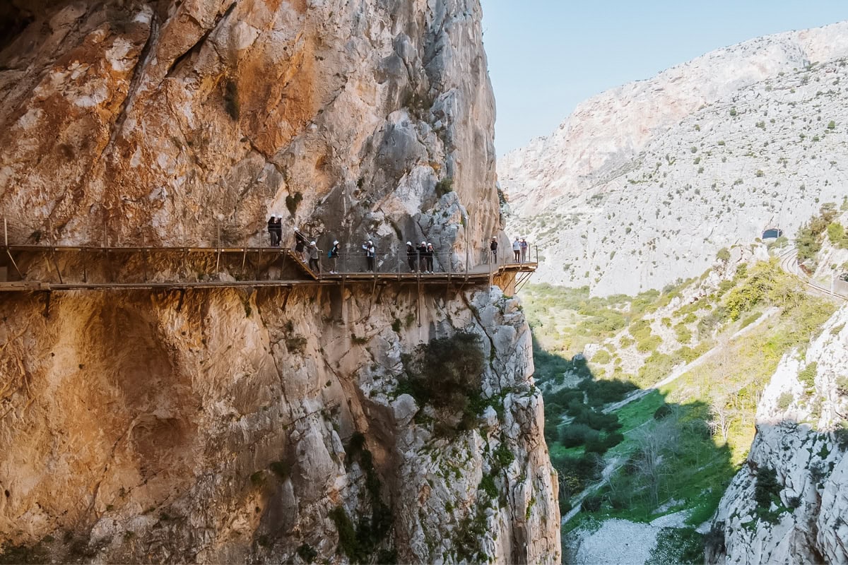 jak navštívit Caminito del Rey v Andalusii ve Španělsku
