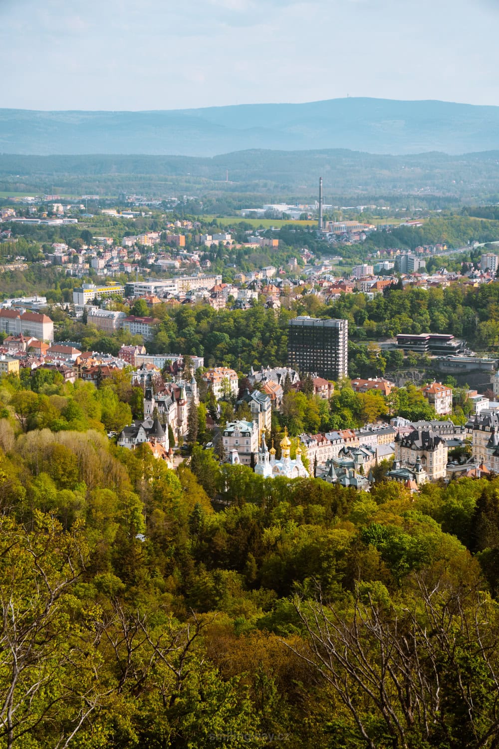 Karlovy Vary rozhledna Diana