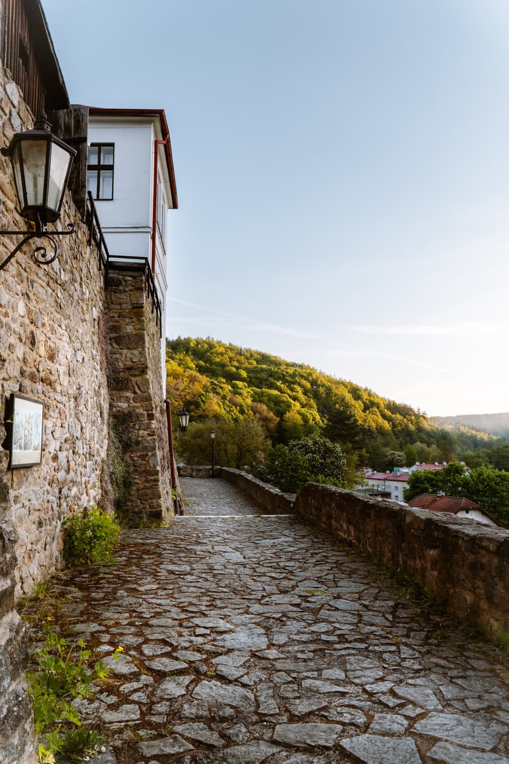 Loket nad Ohří městské hradby co vidět